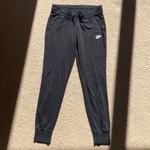 Black Nike joggers